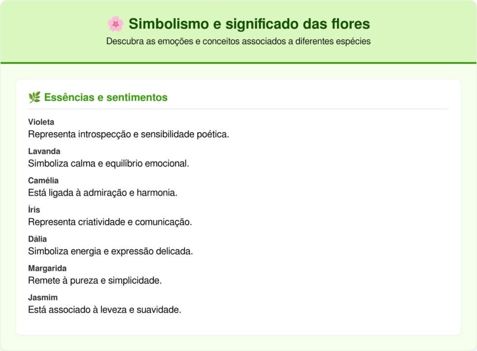 Nomes femininos inspirados em plantas delicadas que carregam significados poéticos
