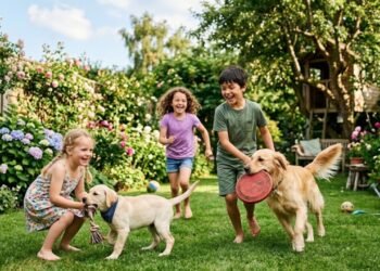 Por que crianças e animais escolhem sempre o mesmo lugar do jardim para brincar ou deitar