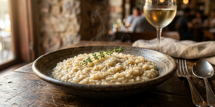 O método definitivo para um risoto impecável