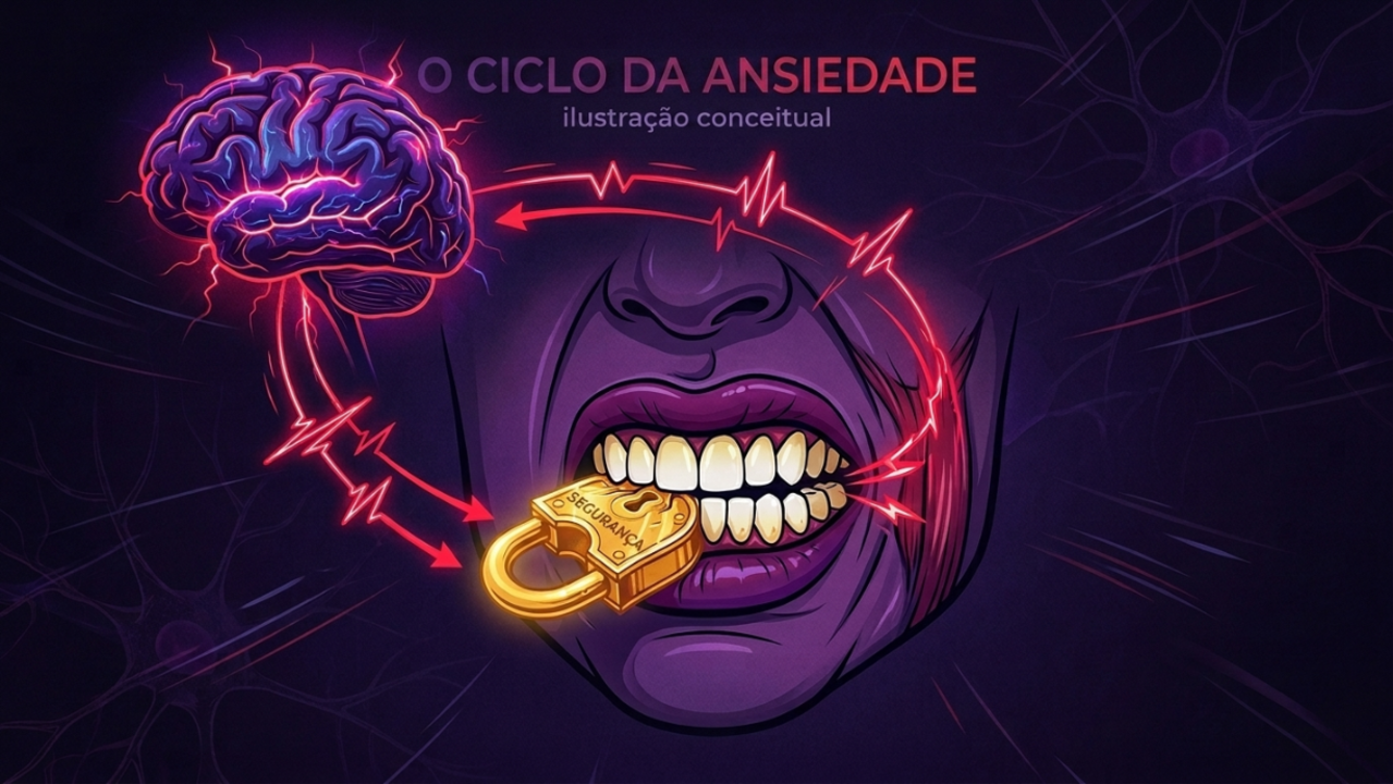 O que significa morder o lábio sem querer diversas vezes