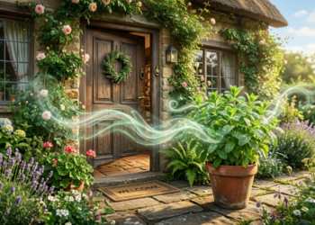 Poucos sabem para que serve colocar hortelã perto da porta de entrada