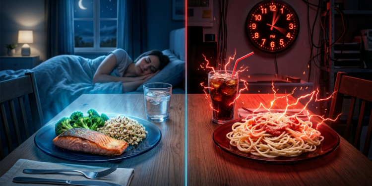 Nutricionista revela, o problema de comer à noite não é o horário, é a escolha de alimentos com alto índice glicêmico