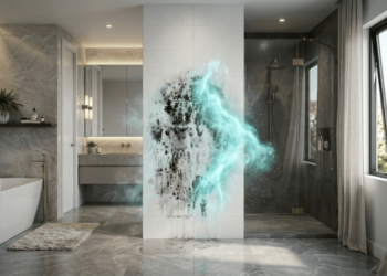 Poucos sabem o método simples para eliminar mofo do banheiro de forma rápida