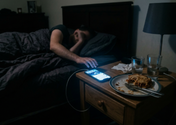 Os hábitos noturnos que podem dificultar a queima de gordura abdominal