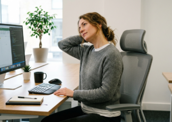 Os exercícios simples que você deve fazer todos os dias para aliviar a tensão de quem passa horas no computador