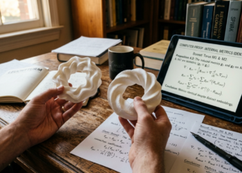 Eles descobrem uma forma matemática que parece igual de todos os lados, mas esconde diferenças fundamentais