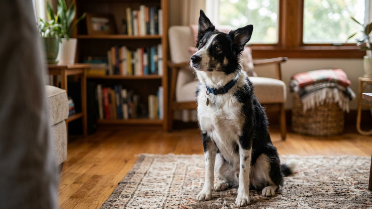 Por que os cães seguem os donos pela casa mesmo quando não querem nada