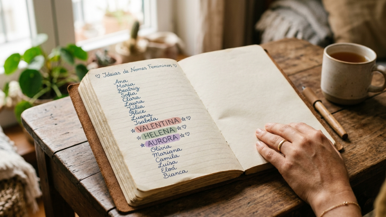 Os 5 nomes de meninas com significado forte que passam delicadeza e personalidade em 2026