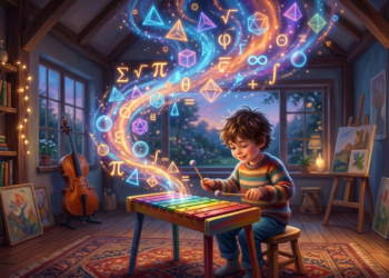 Pesquisas mostram que crianças que praticam música desde cedo desenvolvem melhor memória e habilidades matemáticas