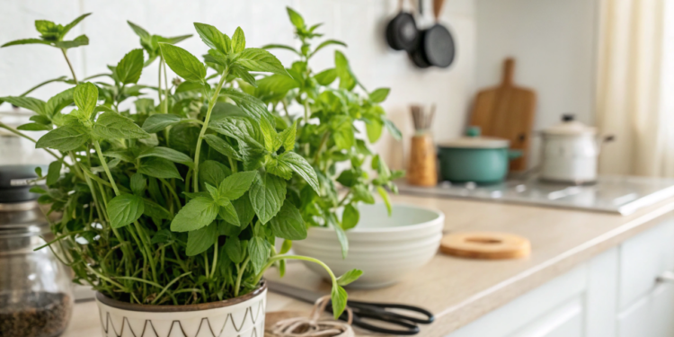 Erva fácil de cultivar na cozinha que ajuda a melhorar a digestão naturalmente
