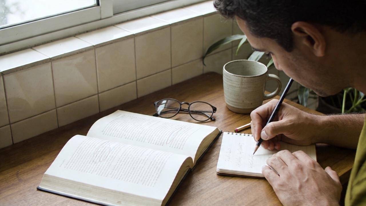 Anotar reações aos personagens aprofunda a leitura emocional e reflexiva.