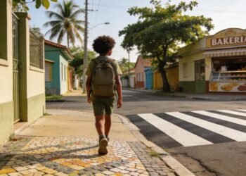Estudos mostram que crianças que caminhavam sozinhas para a escola ou para a rua com frequência estavam construindo o que hoje é conhecido como autoconfiança espacial e independência