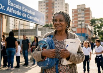 Avós que participam da rotina escolar das crianças contribuem para o desempenho e a disciplina