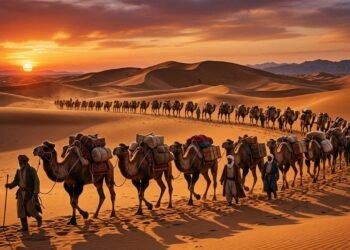 Rotas antigas que moldaram o comércio global, caminhos históricos que ainda influenciam o mundo hoje