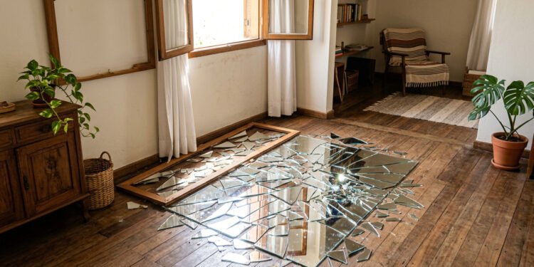 O que significa quando um espelho quebra sozinho, segundo o Feng Shui
