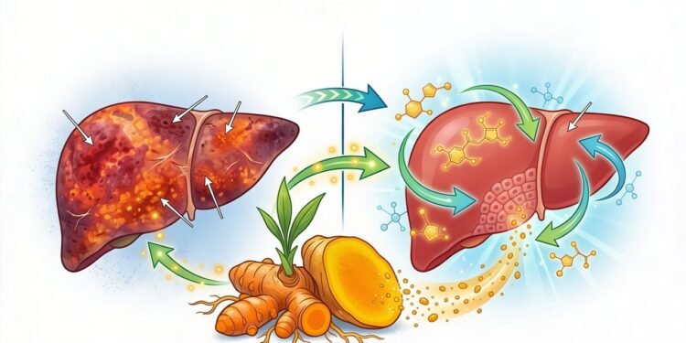Substâncias naturais que auxiliam na regeneração do fígado e onde encontrá-las na alimentação