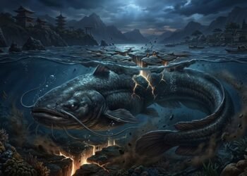 Lendas marítimas japonesas e a conexão real com grandes eventos sísmicos