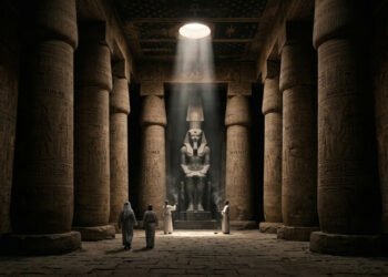 O que os sacerdotes do Antigo Egito escondiam nos templos além dos rituais religiosos