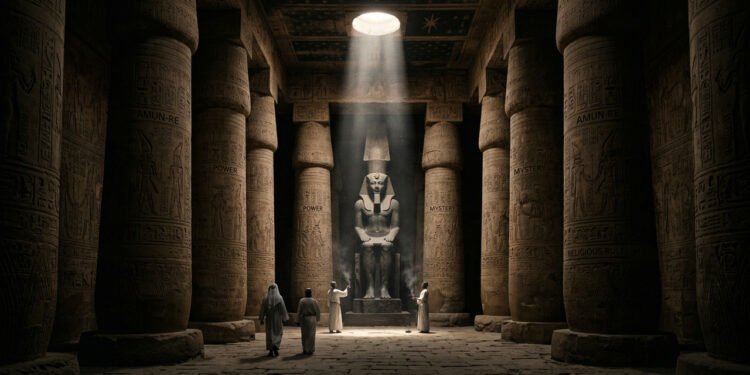 O que os sacerdotes do Antigo Egito escondiam nos templos além dos rituais religiosos
