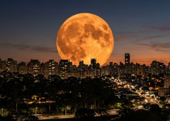 O que significa ver a Lua enorme no céu, o fenômeno que intriga milhões de pessoas