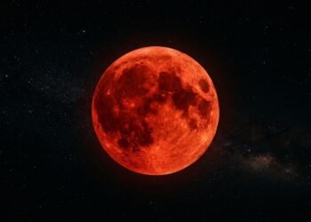 Por que a Lua fica vermelha durante um eclipse lunar e o que isso significa