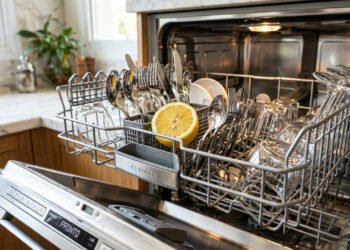 Colocar limão na máquina de lavar louça: por que recomendam fazer isso e qual o efeito nos utensílios