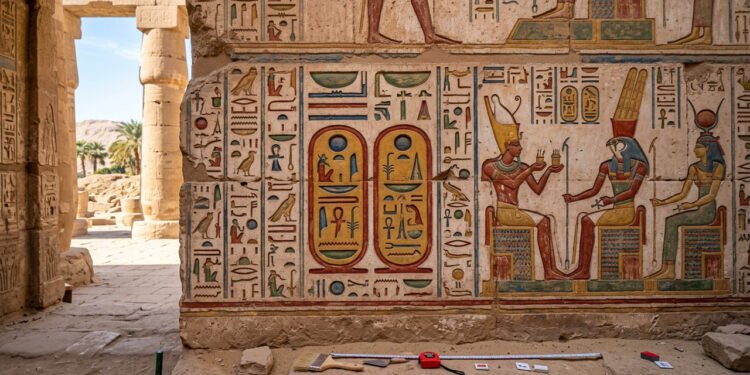 Pesquisadores coreanos fazem descoberta inédita em Luxor e revelam novos detalhes sobre Ramsés II