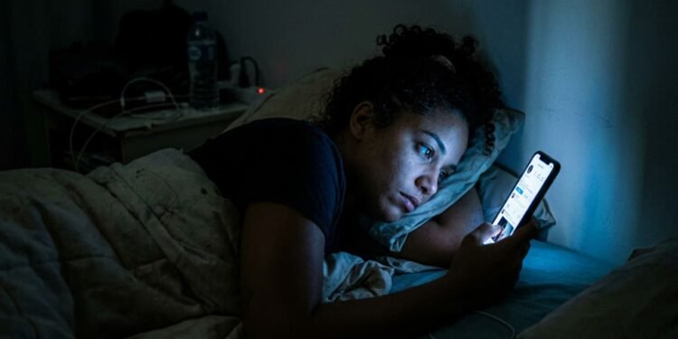 59% das pessoas correm mais risco de insônia ao usar o celular na cama, diz estudo