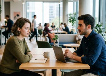 O que significa quando a pessoa evita contato visual ao falar com você em público