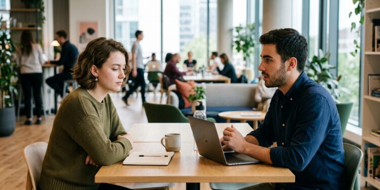 O que significa quando a pessoa evita contato visual ao falar com você em público