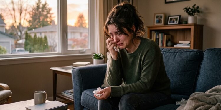 O que significa chorar sem motivo aparente em vários momentos do dia