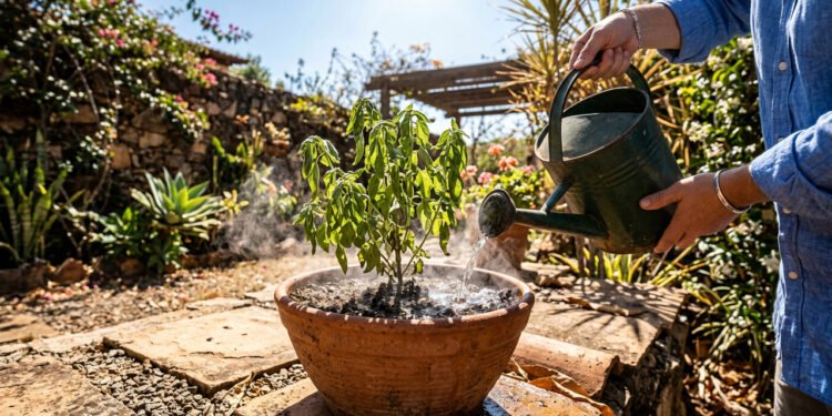 Agricultores experientes alertam, regar plantas ao meio-dia pode trazer riscos que muita gente ignora