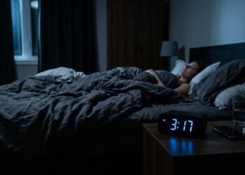 O que significa quando você acorda sempre no mesmo horário durante a madrugada