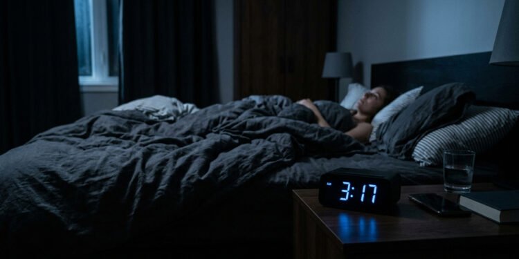 O que significa quando você acorda sempre no mesmo horário durante a madrugada