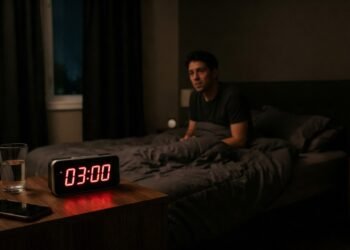 O que significa quando você acorda no meio da noite sempre no mesmo horário