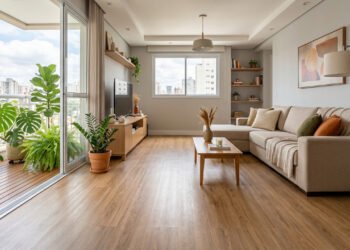 Adeus ao piso frio: os revestimentos vinílicos que são mais baratos e estão dominando apartamentos em 2026