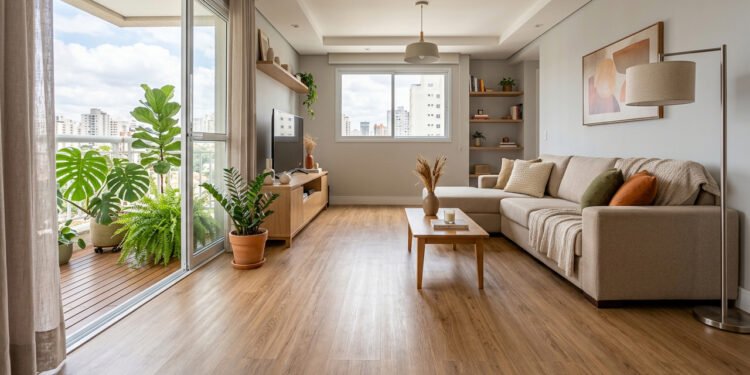 Adeus ao piso frio: os revestimentos vinílicos que são mais baratos e estão dominando apartamentos em 2026