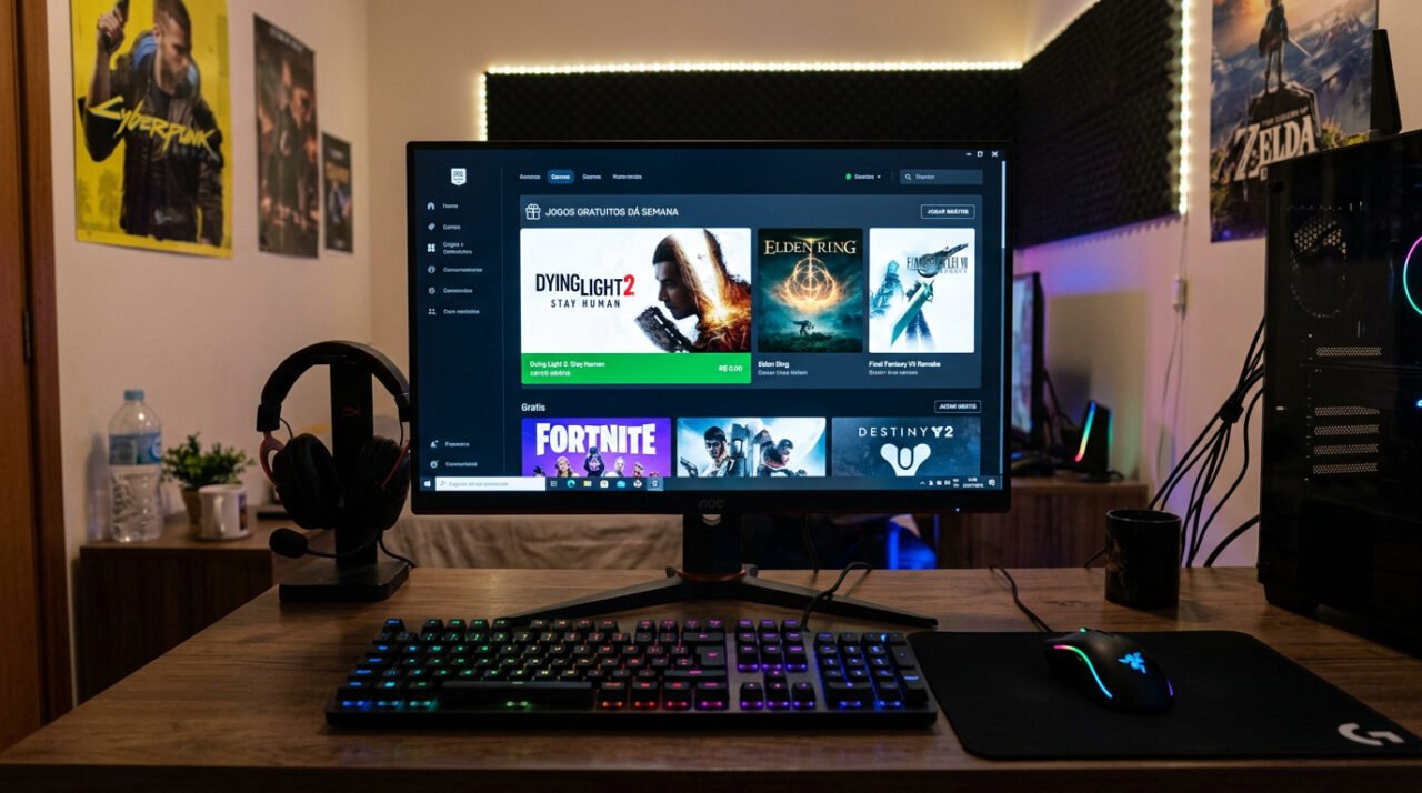 Quatro jogos gratuitos estão chegando ao Steam e à Epic Games Store: baixe eles no PC antes que as ofertas terminem