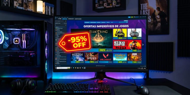 Crimson Desert lidera lista de jogos com até 95% de desconto na Steam