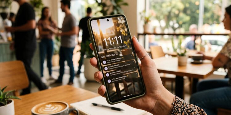 O que significa ver horas iguais com frequência no relógio, como 22:22 ou 03:03