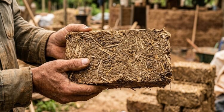 Os tijolos comuns estão com os dias contados: startup na Índia cria tijolos feitos de resíduos agrícolas mais resistentes que o cimento