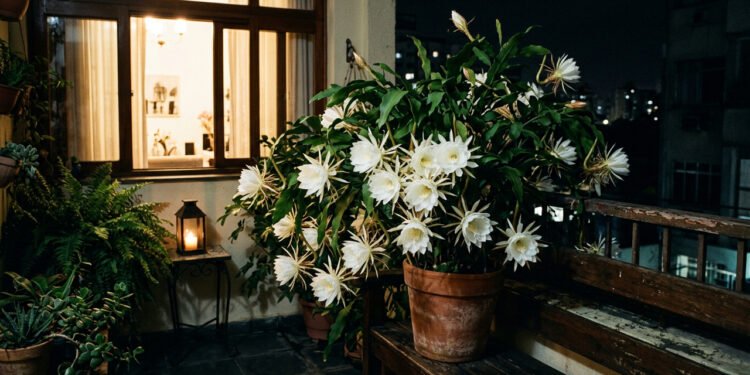 A planta que tem cheiro agradável à noite e pode ser cultivada em pequenos espaços