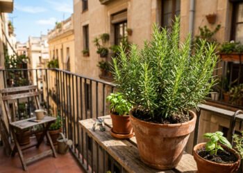 A planta aromática que pode ser usada na cozinha e também cultivada facilmente em vasos