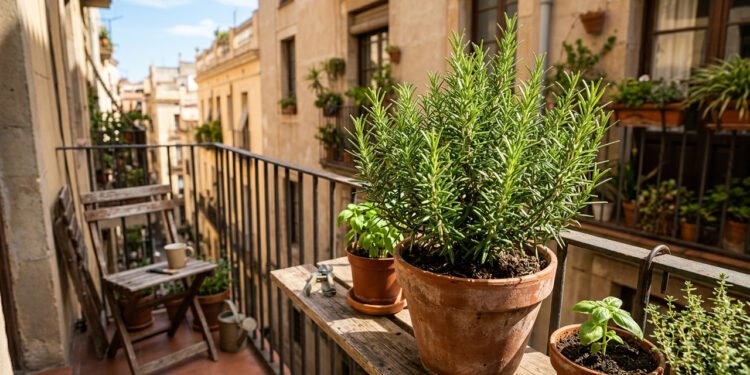 A planta aromática que pode ser usada na cozinha e também cultivada facilmente em vasos