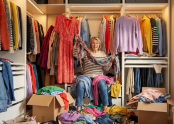 O que significa ter muitas roupas que você nunca usa no armário