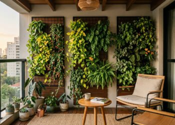 2 soluções simples que substituem vasos de plantas e transformam sua varanda