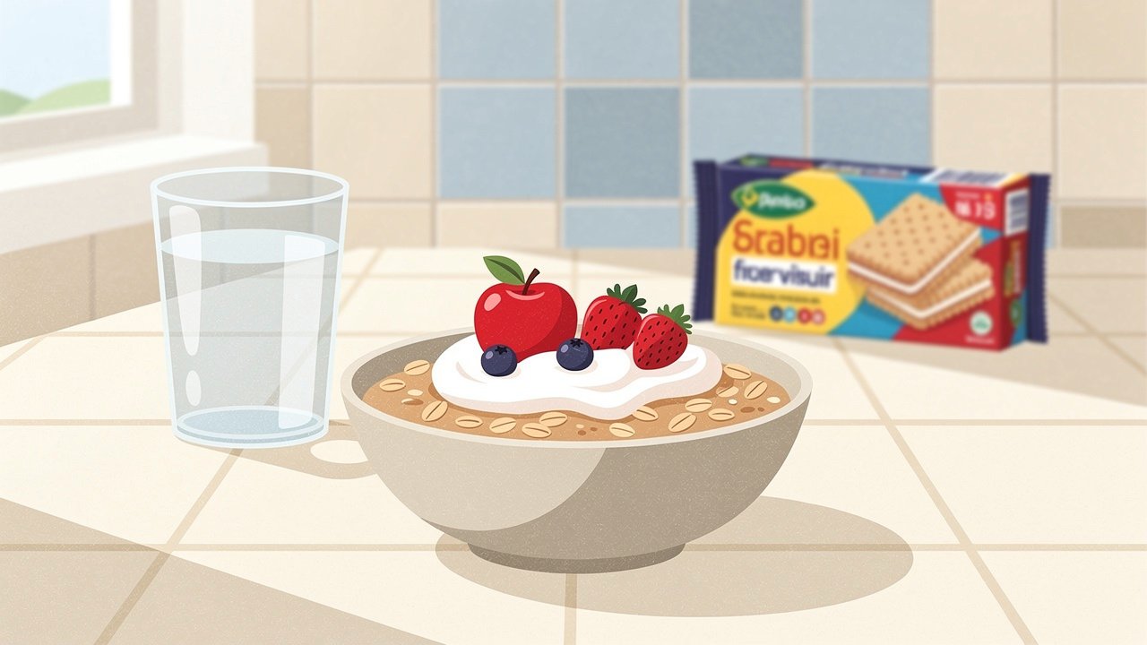 Aveia, iogurte e frutas ajudam a reduzir oscilações de glicose