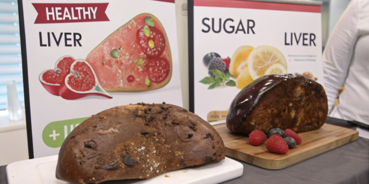 O que o açúcar faz no fígado e no acúmulo de gordura corporal