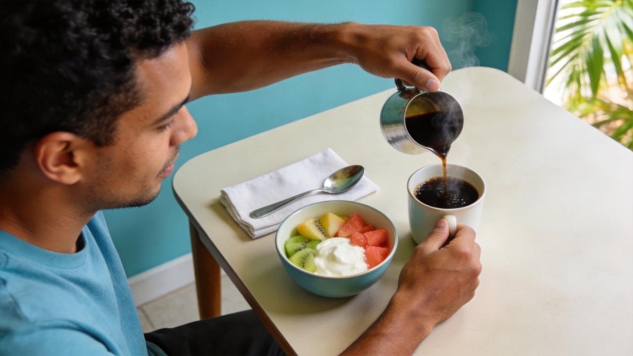 Tomar café após refeição leve ajuda a reduzir sintomas digestivos.