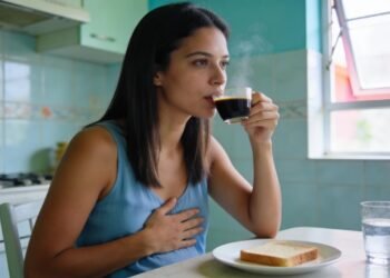 O que o café preto consumido em jejum faz no revestimento do estômago e no sistema nervoso